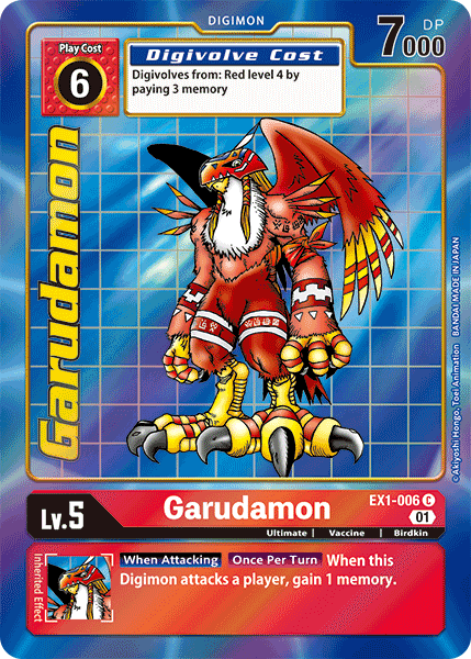 Garudamon [EX1-006] (Alternate Art) [Classic Collection] - Destination Retro