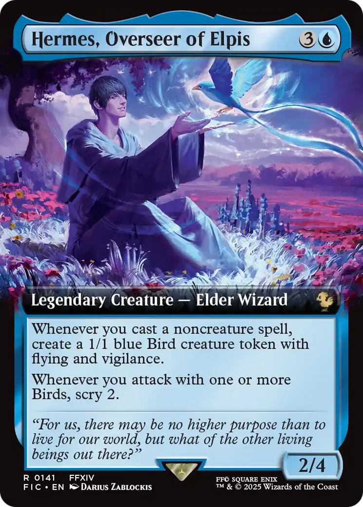 Hermes, Overseer of Elpis (Extended Art) [FINAL FANTASY Commander] - Destination Retro