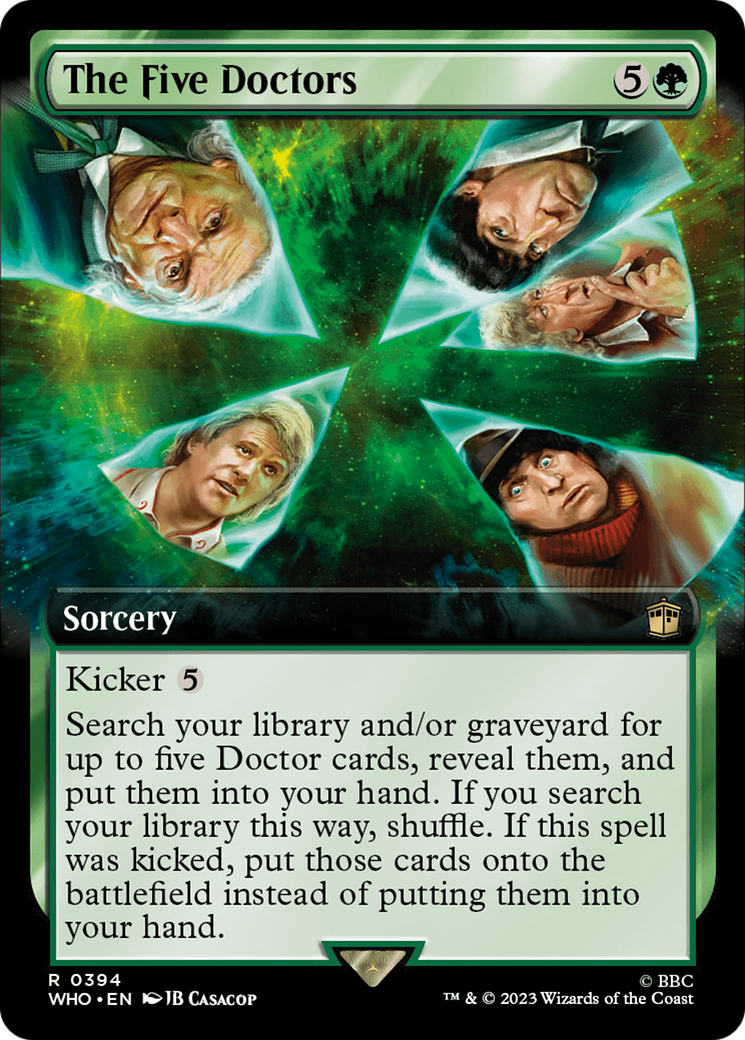 The Five Doctors (Extended Art) [Doctor Who] - Destination Retro