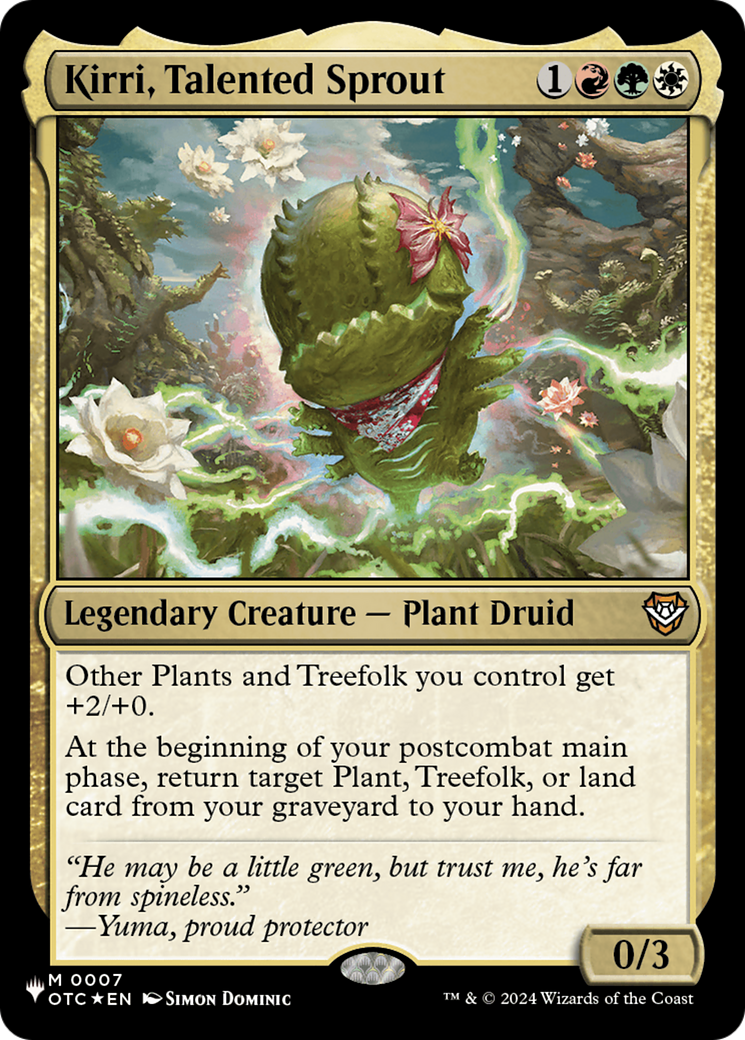 Kirri, Talented Sprout (OTC) [The List] - Destination Retro