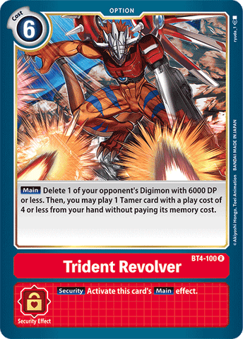 Trident Revolver [BT4-100] [Great Legend] - Destination Retro