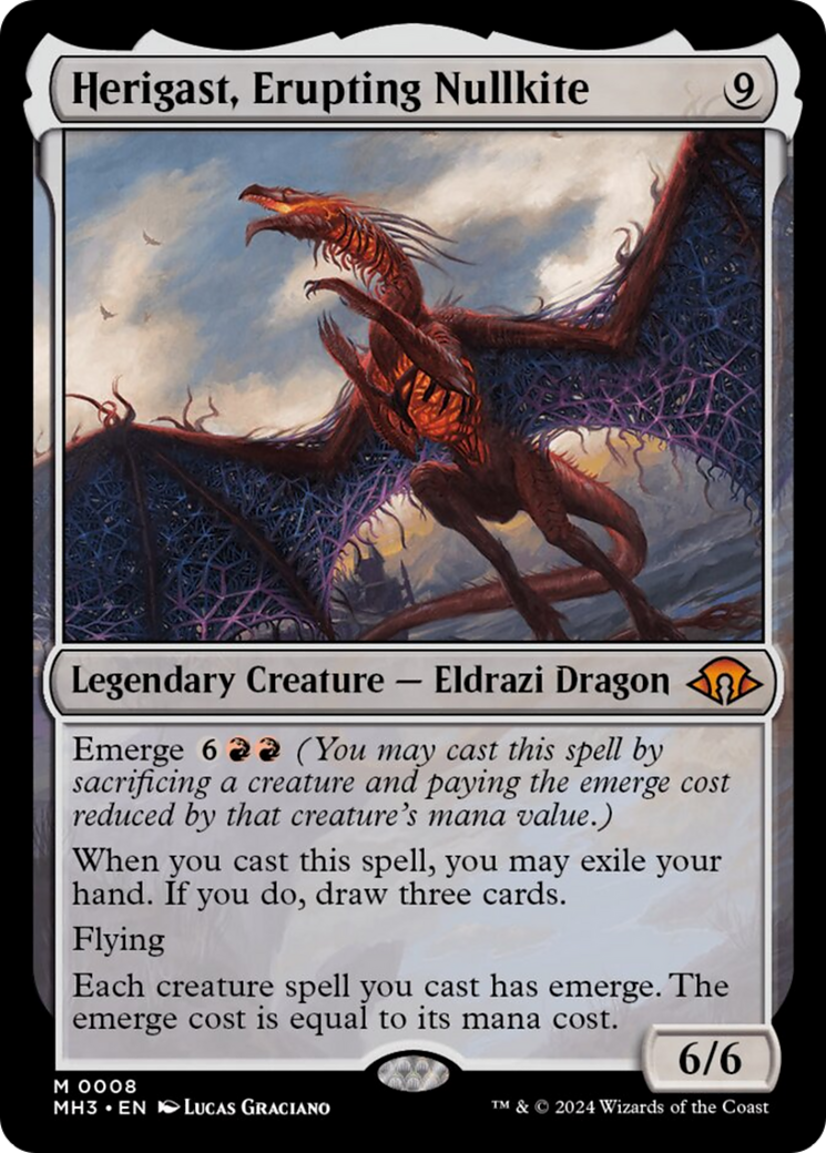Herigast, Erupting Nullkite [Modern Horizons 3] - Destination Retro