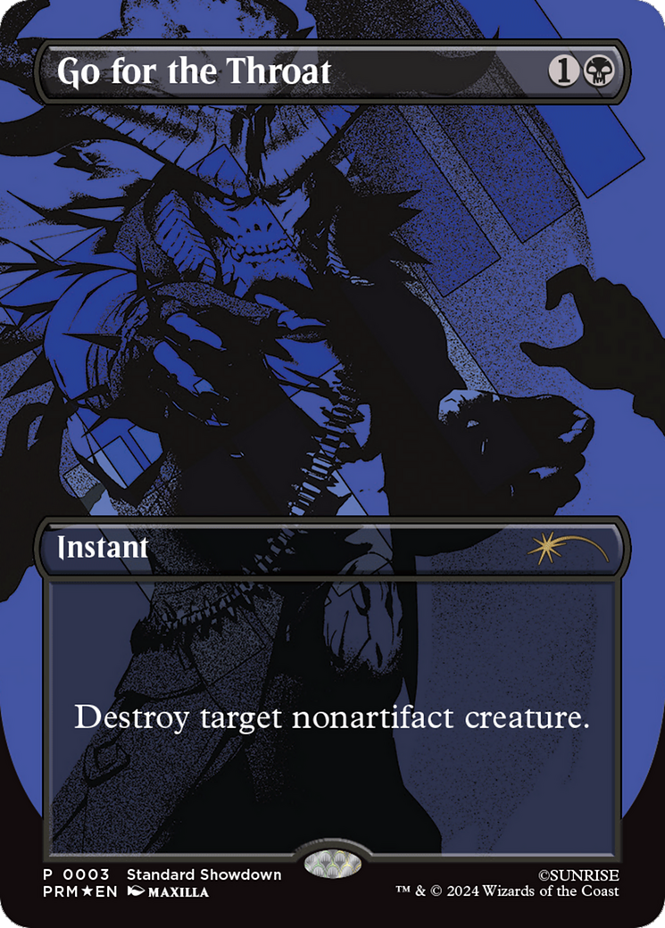 Go for the Throat [Standard Showdown Promos] - Destination Retro