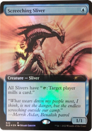 Screeching Sliver (Extended Art) [Secret Lair Drop Promos] - Destination Retro