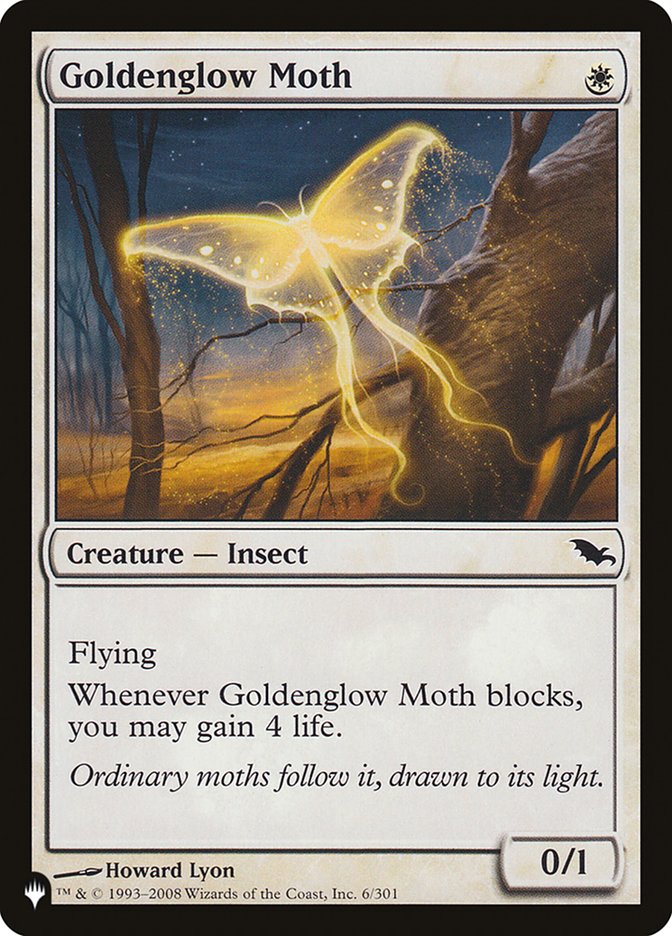Goldenglow Moth [The List] - Destination Retro
