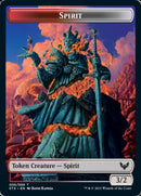 Inkling // Spirit Double-Sided Token [Strixhaven: School of Mages Tokens] - Destination Retro