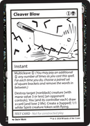 Cleaver Blow [Mystery Booster 2 Playtest Cards] - Destination Retro