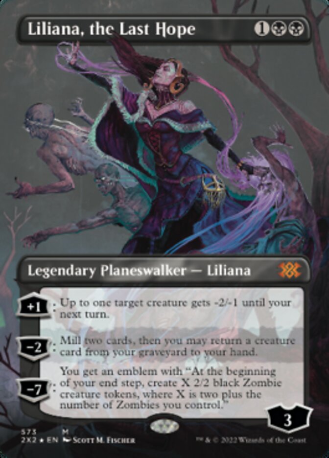 Liliana, the Last Hope (Textured Foil) [Double Masters 2022] - Destination Retro