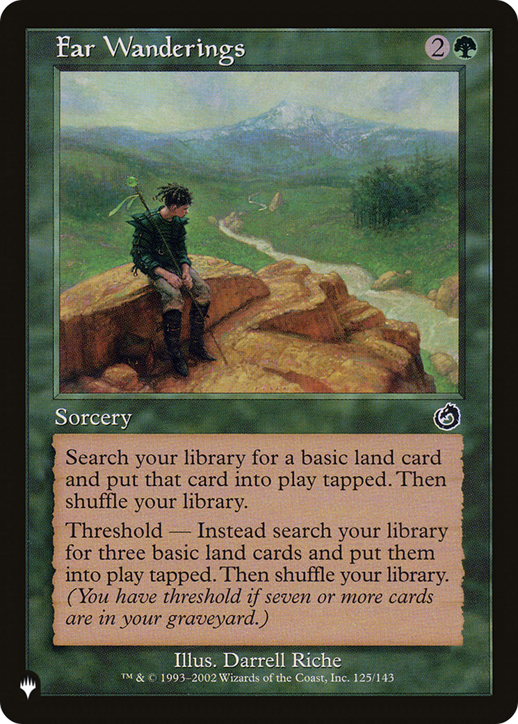 Far Wanderings [The List] - Destination Retro