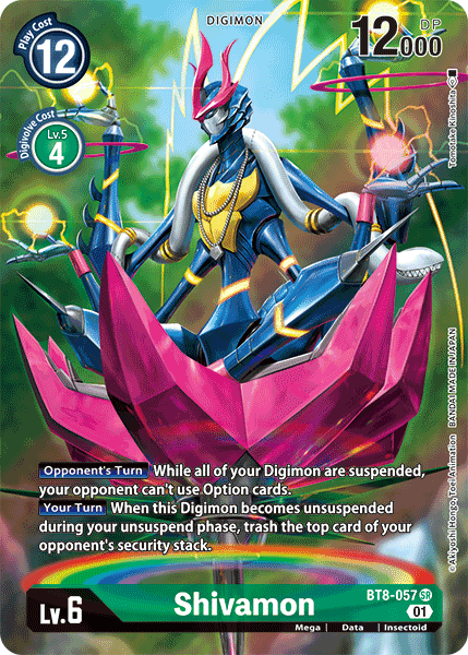Shivamon [BT8-057] (Alternate Art) [New Awakening] - Destination Retro