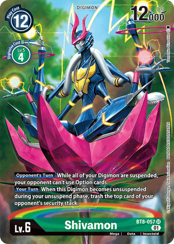 Shivamon [BT8-057] (Alternate Art) [New Awakening] - Destination Retro