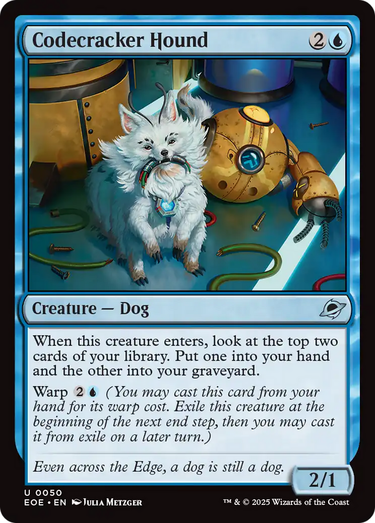 Codecracker Hound [Edge of Eternities] - Destination Retro