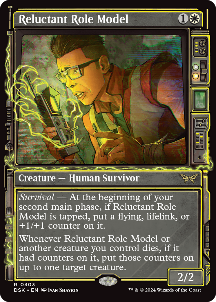 Reluctant Role Model (Showcase) [Duskmourn: House of Horror] - Destination Retro