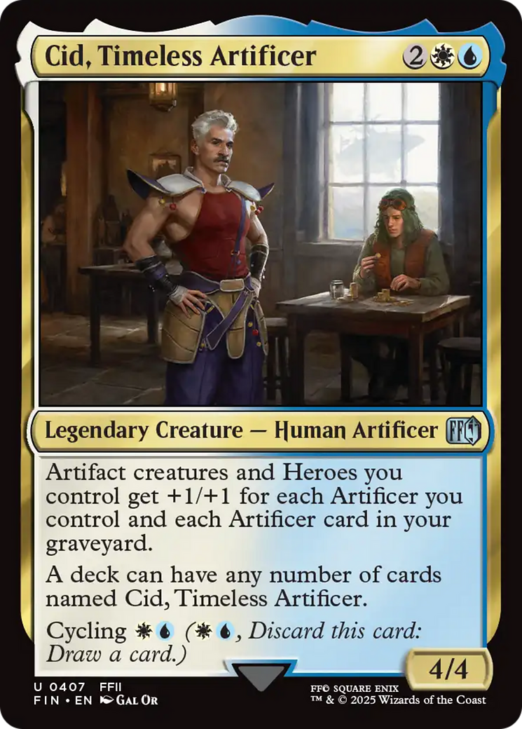 Cid, Timeless Artificer (0407) [FINAL FANTASY] - Destination Retro