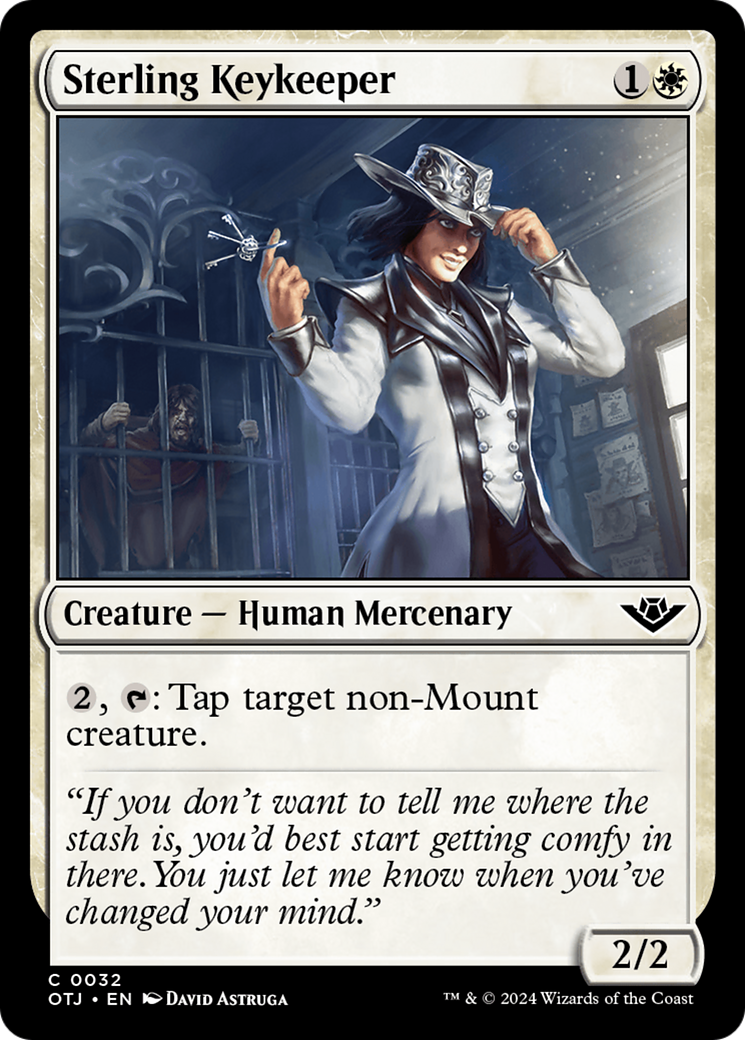 Sterling Keykeeper [Outlaws of Thunder Junction] - Destination Retro