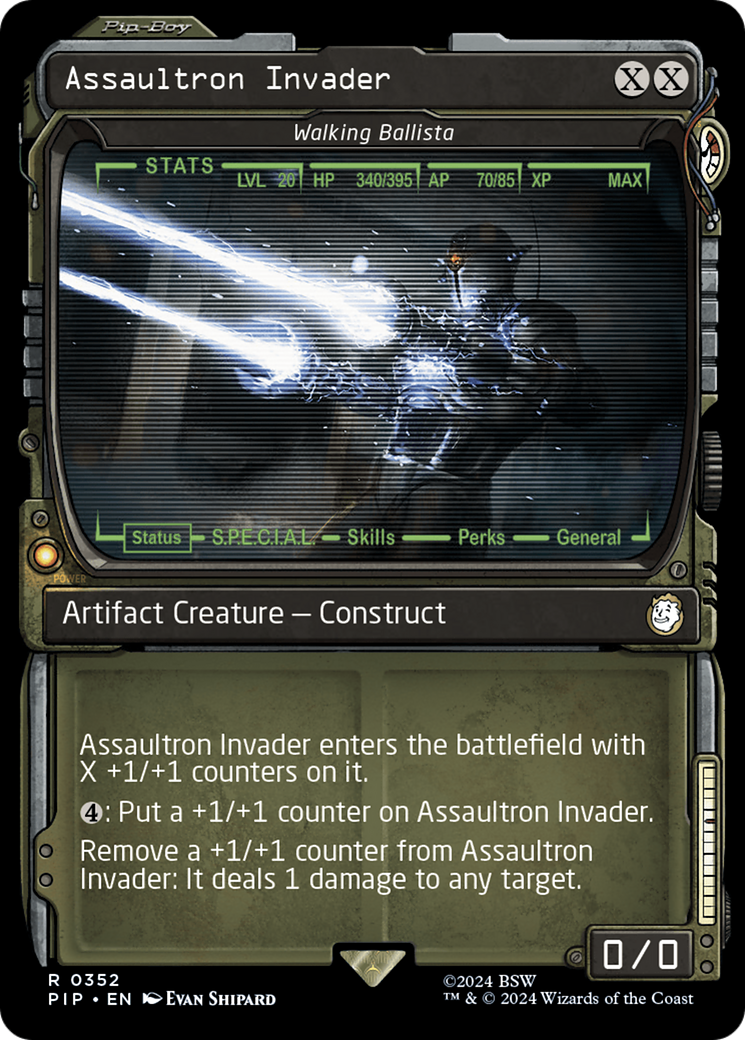 Assaultron Invader - Walking Ballista (Showcase) [Fallout] - Destination Retro