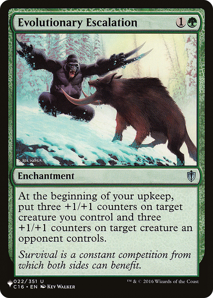 Evolutionary Escalation [The List] - Destination Retro