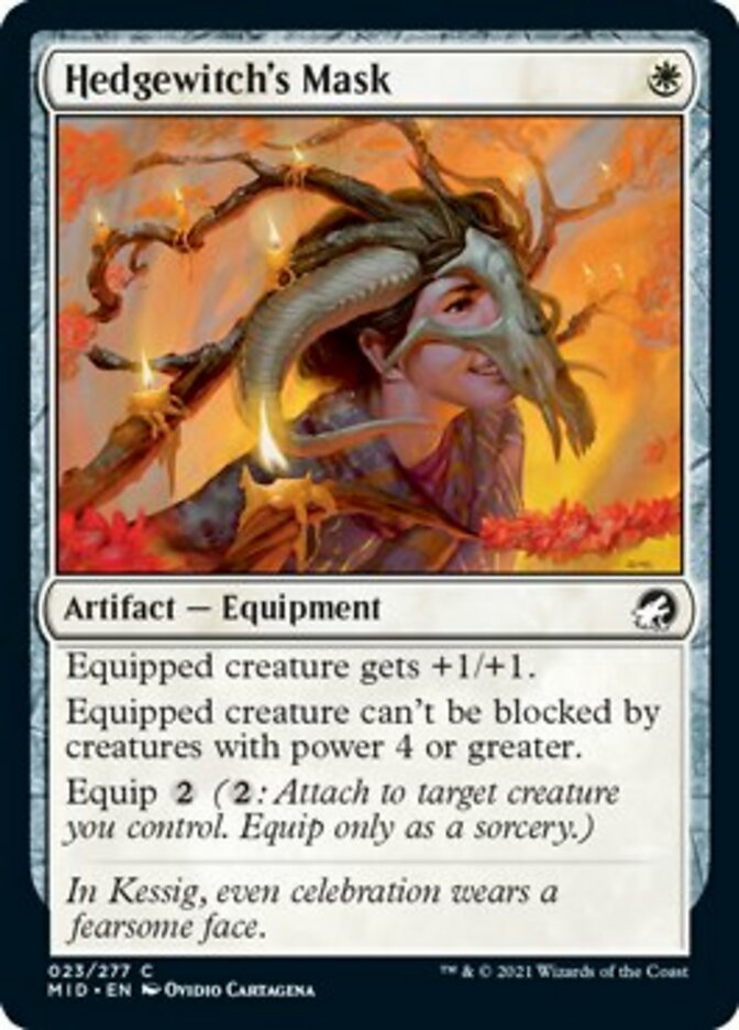Hedgewitch's Mask [Innistrad: Midnight Hunt] - Destination Retro