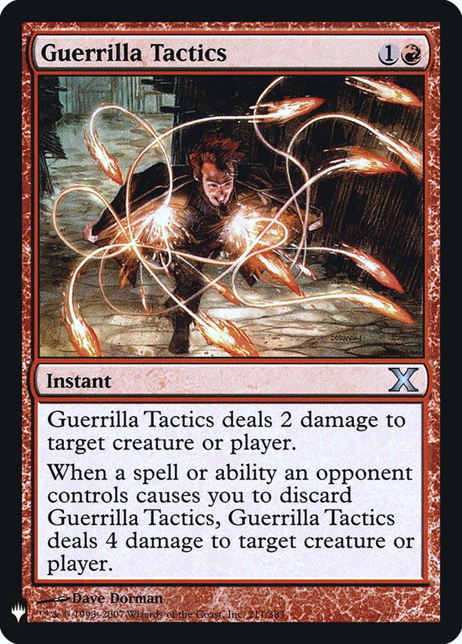 Guerrilla Tactics [Mystery Booster] - Destination Retro