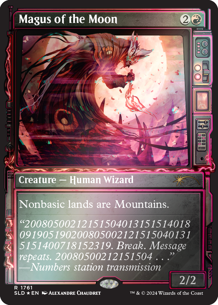 Magus of the Moon (Rainbow Foil) [Secret Lair Drop Series] - Destination Retro