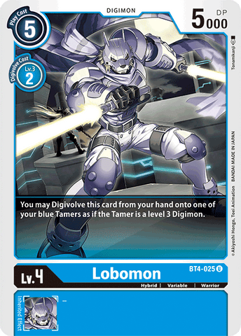 Lobomon [BT4-025] [Great Legend] - Destination Retro