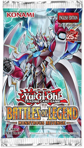 YU-GI-OH! - BATTLES OF LEGEND: MONSTROUS REVENGE - BOOSTER PACK (1ST EDITION) - Destination Retro