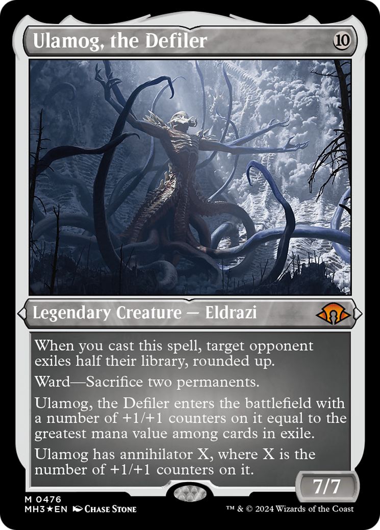Ulamog, the Defiler (Foil Etched) [Modern Horizons 3] - Destination Retro