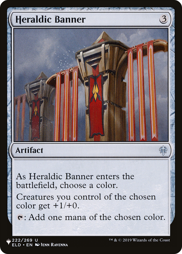Heraldic Banner [The List] - Destination Retro