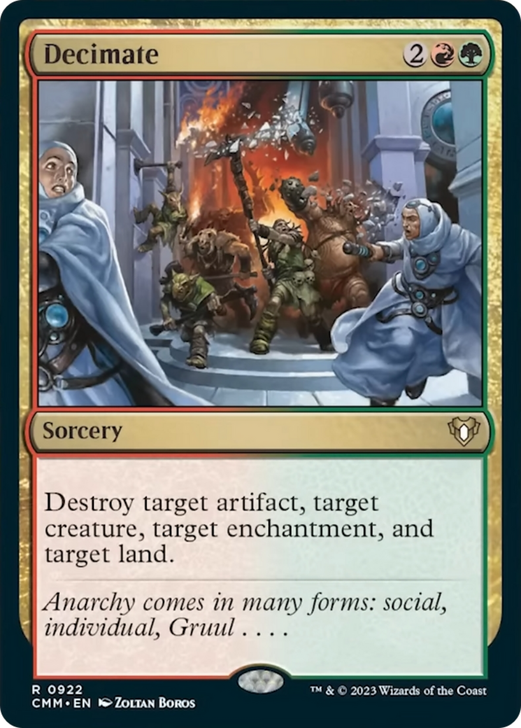 Decimate [Commander Masters] - Destination Retro