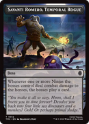 Savanti Romero, Temporal Rogue [Teenage Mutant Ninja Turtles Commander Tokens] - Destination Retro