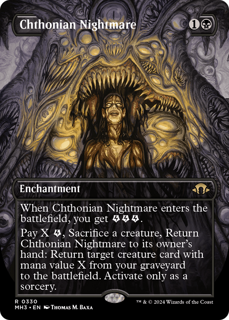 Chthonian Nightmare (Borderless) [Modern Horizons 3] - Destination Retro