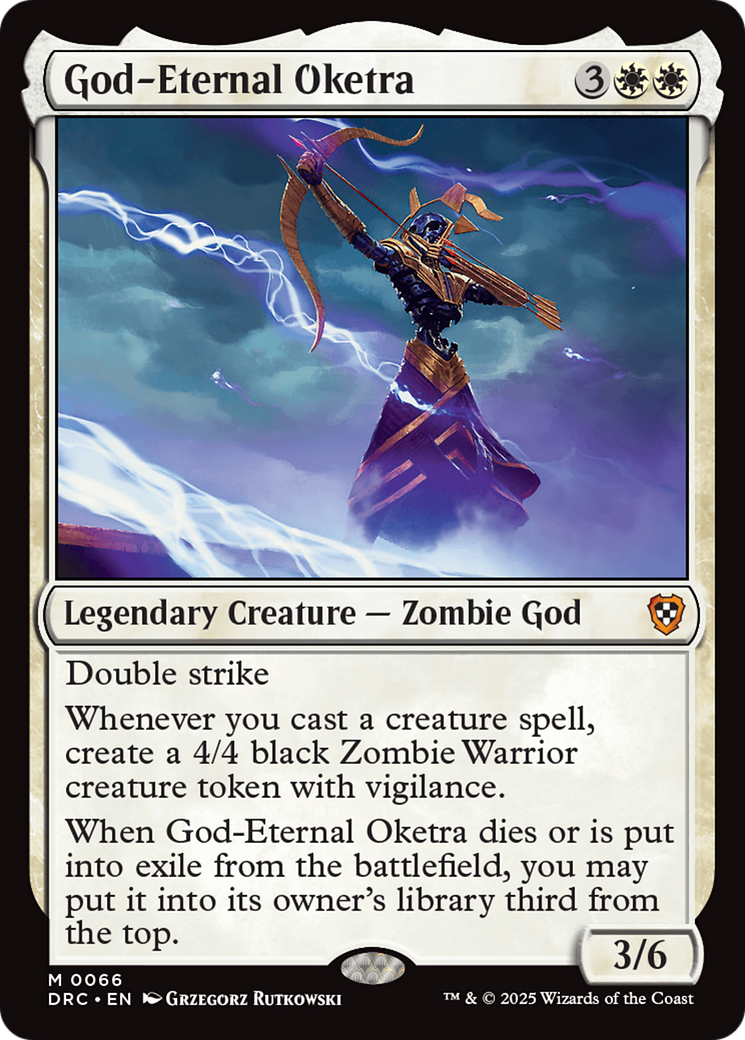 God-Eternal Oketra [Aetherdrift Commander] - Destination Retro