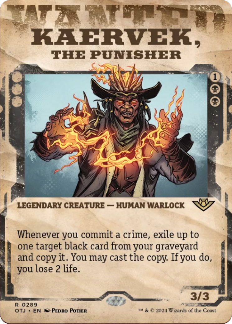 Kaervek, the Punisher (Showcase) [Outlaws of Thunder Junction] - Destination Retro