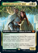 Aragorn and Arwen, Wed (Extended Art) [The Lord of the Rings: Tales of Middle-Earth] - Destination Retro
