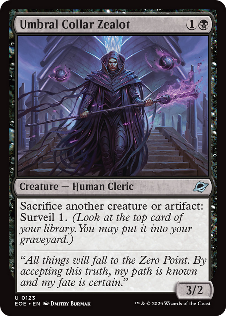 Umbral Collar Zealot [Edge of Eternities] - Destination Retro