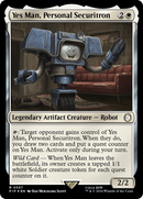 Yes Man, Personal Securitron (Surge Foil) [Fallout] - Destination Retro