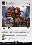Brash Taunter [Secret Lair Drop Series] - Destination Retro