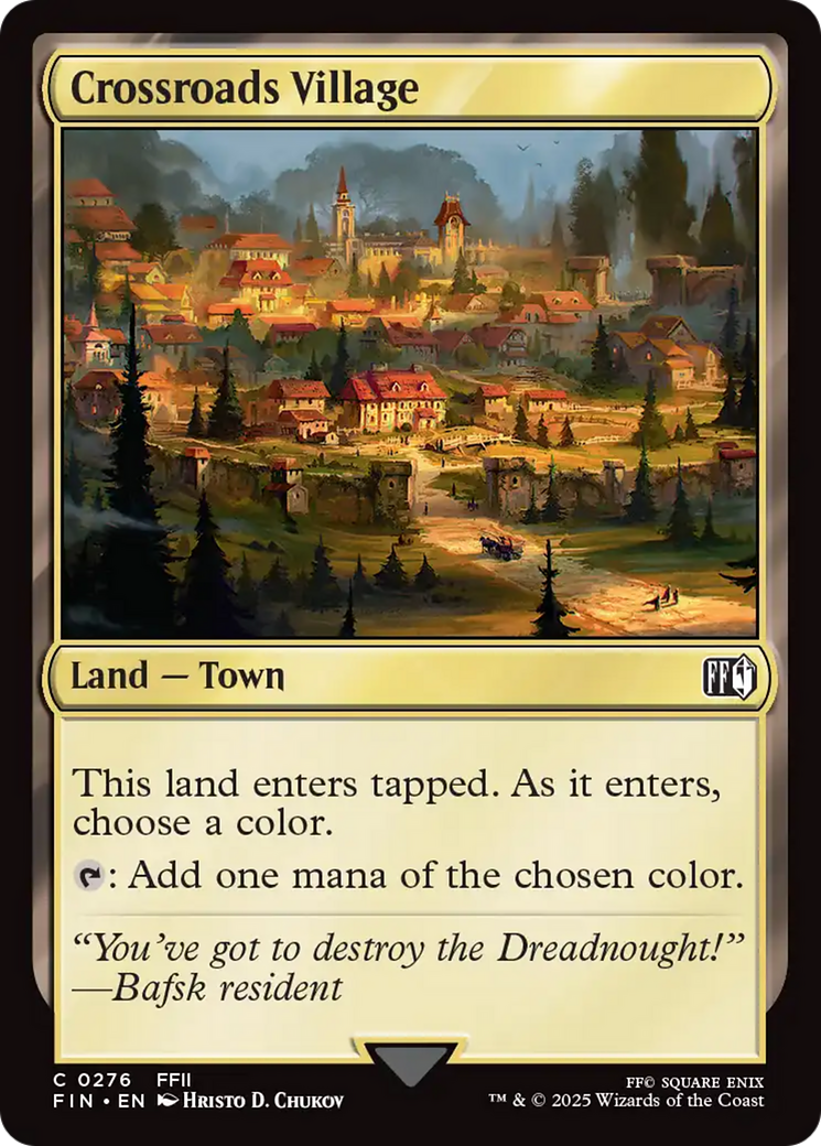 Crossroads Village [FINAL FANTASY] - Destination Retro