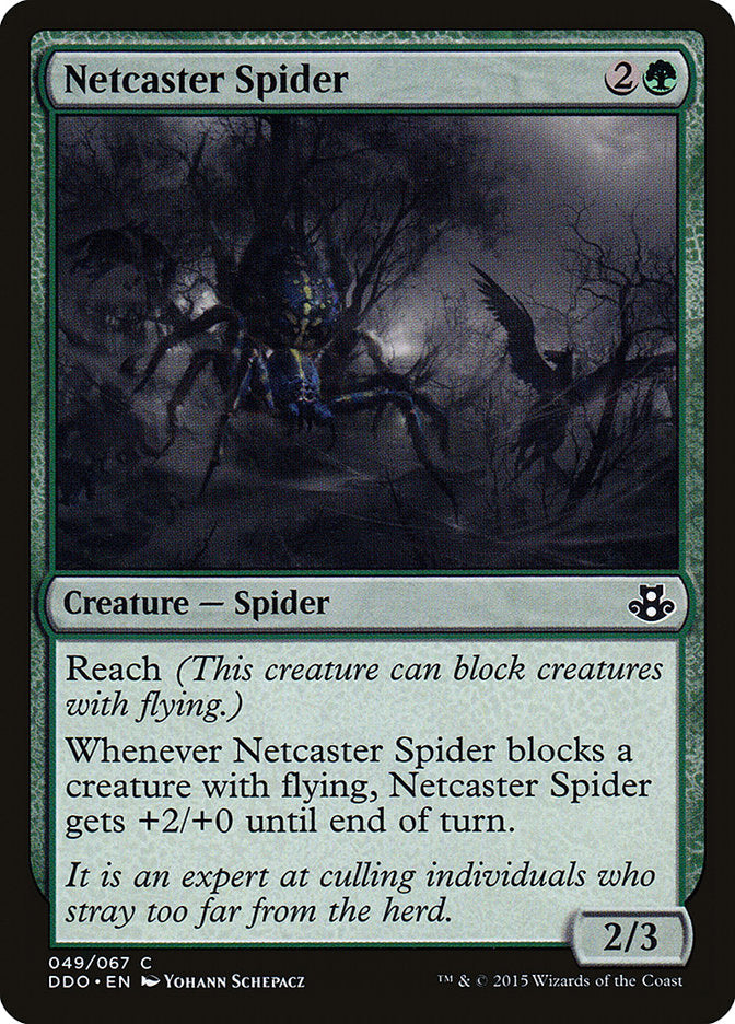 Netcaster Spider [Duel Decks: Elspeth vs. Kiora] - Destination Retro
