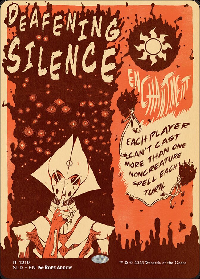 Deafening Silence [Secret Lair Drop Series] - Destination Retro