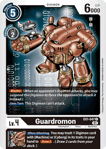 Guardromon [EX1-047] [Classic Collection] - Destination Retro