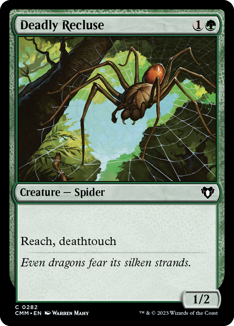 Deadly Recluse [Commander Masters] - Destination Retro
