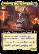 Saruman, the White Hand (Extended Art) [The Lord of the Rings: Tales of Middle-Earth Commander] - Destination Retro