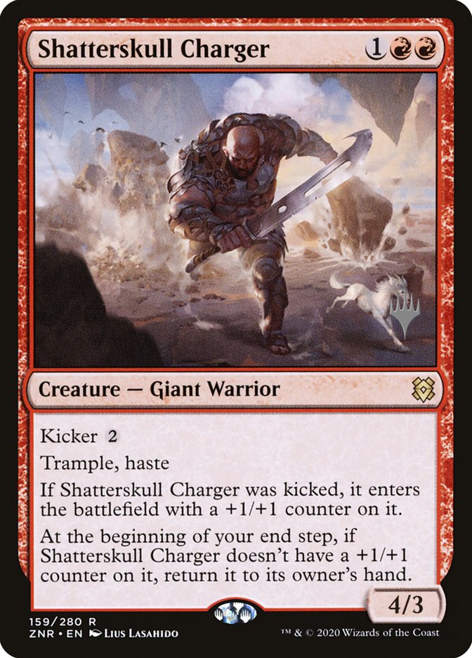 Shatterskull Charger (Promo Pack) [Zendikar Rising Promos] - Destination Retro