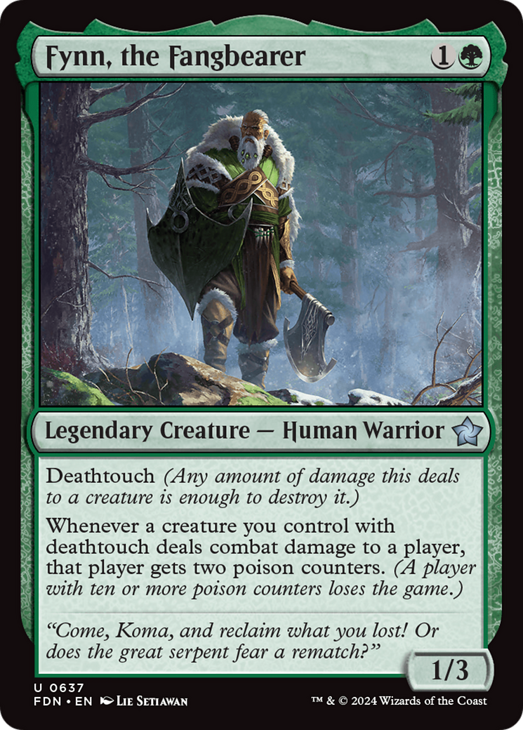 Fynn, the Fangbearer [Foundations] - Destination Retro