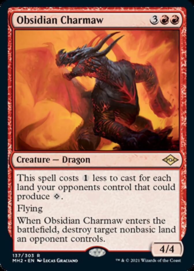 Obsidian Charmaw [Modern Horizons 2] - Destination Retro
