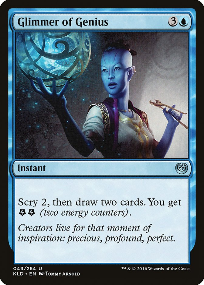 Glimmer of Genius [Kaladesh] - Destination Retro