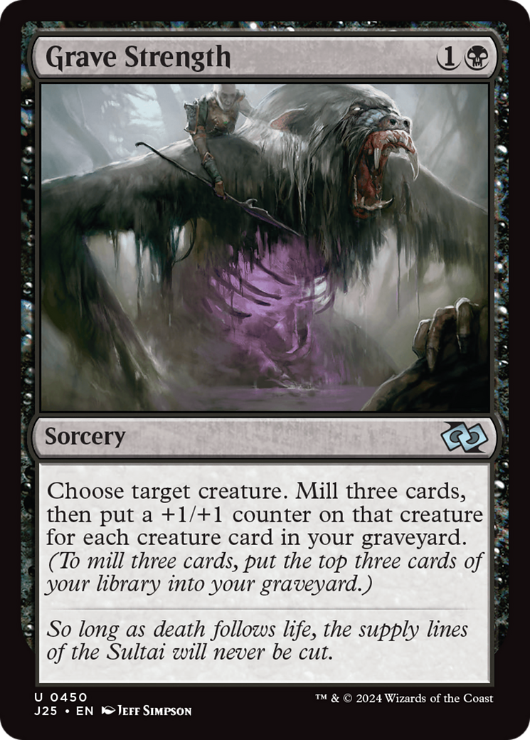 Grave Strength [Foundations Jumpstart] - Destination Retro