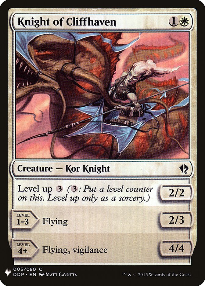 Knight of Cliffhaven [Mystery Booster] - Destination Retro
