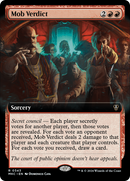 Mob Verdict (Extended Art) [Murders at Karlov Manor Commander] - Destination Retro